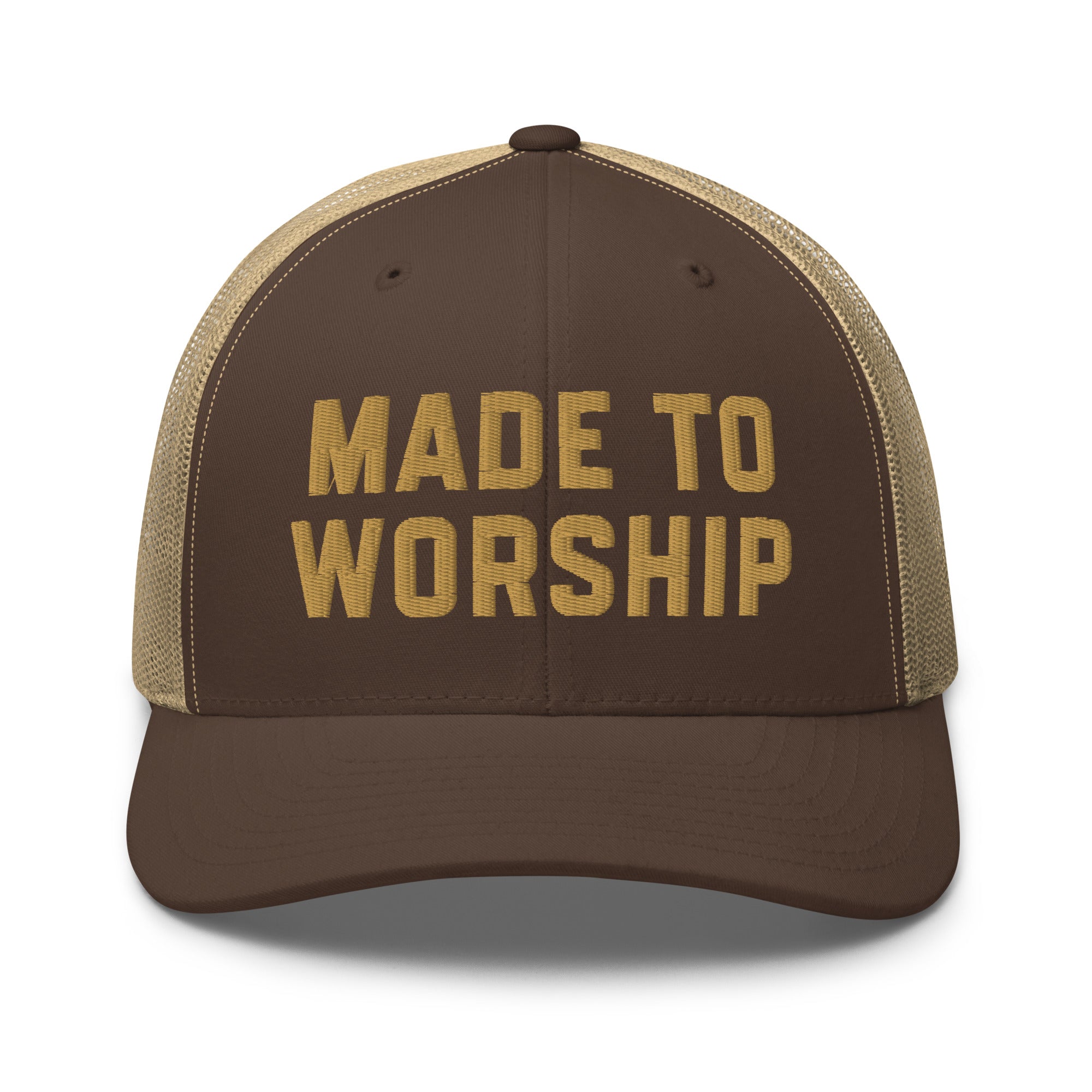 Awaken | “Made to Worship” | Embroidered Hat | Created to Praise