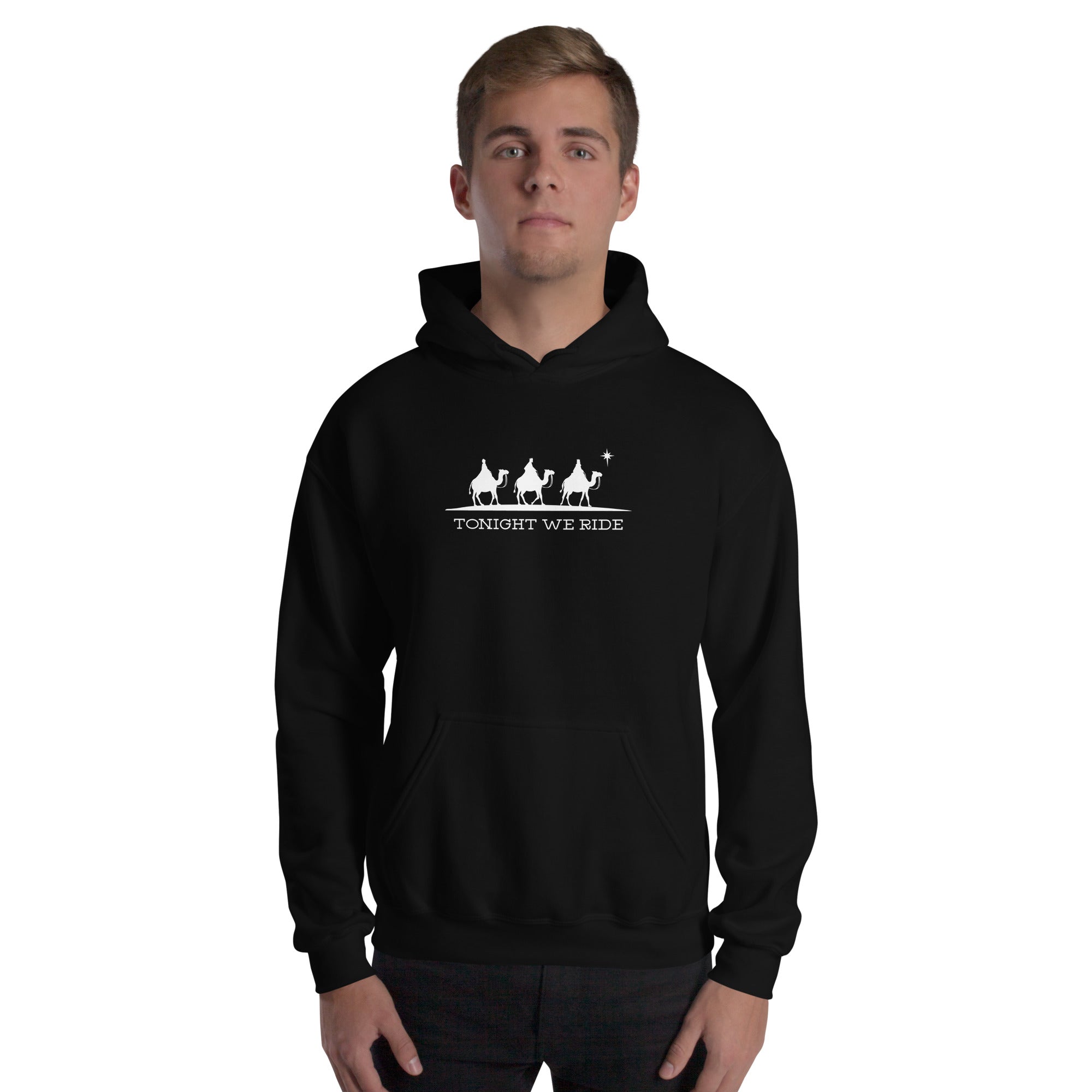 Tonight We Ride Wise Men Hoodie | Christian Holiday Sweatshirt