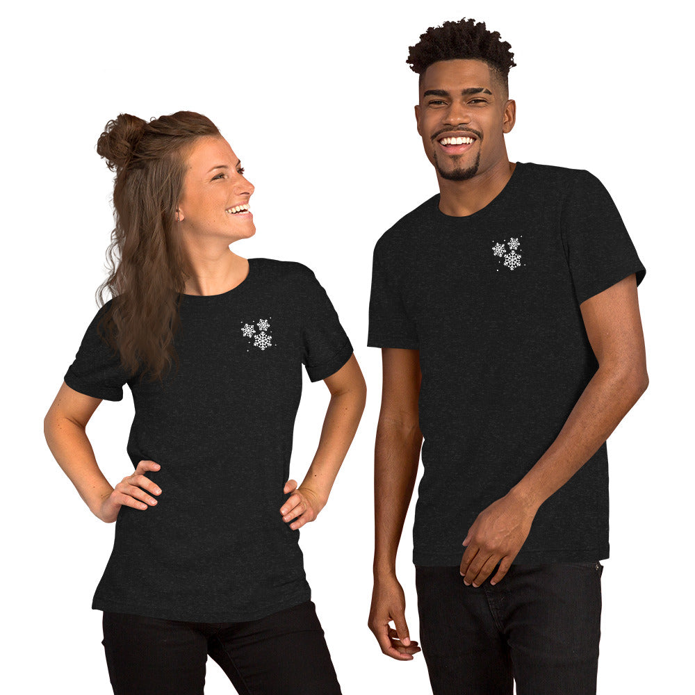 Jesus Is The Reason Snowflake T-Shirt | Soft Bella Canvas Tee | Christian Christmas