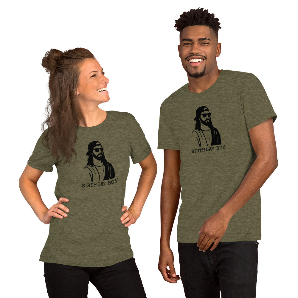 Birthday Boy Jesus T-Shirt | Soft Bella Canvas Tee | Christian Christmas